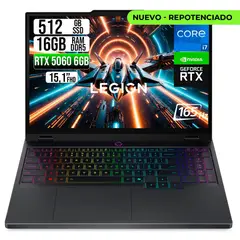 LENOVO - PORTATILE LEGION INTEL CORE I7-14700HX RTX 5060 8GB SSD 512GB RAM 16GB 15.1" OLED WQXGA