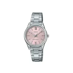 CASIO - Reloj Para Mujer Clasico Elegante LTP-V005D-4B2UDF Acero Rosado