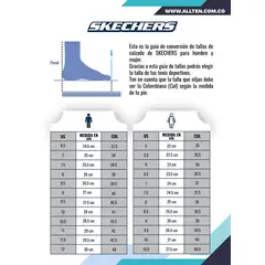 SKECHERS - Tenis Mujer D´lite New Heat - Blanco - Beige