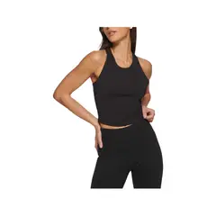 DKNY - Camisa Top Deportivo para Dama Negro Original