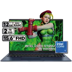 ASUS - PORTÁTIL VIVOBOOK 15 INTEL CORE I5 120U 12 GB RAM 2TB SSD 15.6″ FHD
