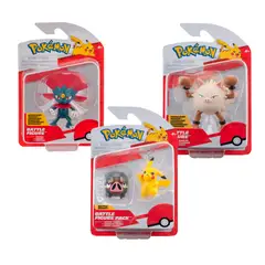 POKEMON - Set x 3 Figuras de Batalla