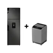 CHALLENGER - Nevera No Frost CR 249 Litros + Lavadora Automatica Carga Superior 11 KG