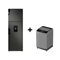 CHALLENGER - Nevera No Frost CR 249 Litros + Lavadora Automatica Carga Superior 11 KG