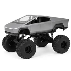 123 - CYBERTRUCK GRANDE A CONTROL REMOTO TERRENO DIFICIL