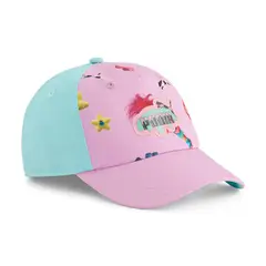 PUMA - Gorra Deportiva Original X Trolls Lila Para Niños