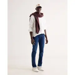 SEVEN SEVEN - Jean Regular Tono Medio Para Hombre Azul