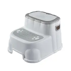 GENERICO - Escalera Butaco Infantil Antideslizante Con Luces Para Baño