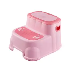 GENERICO - Escalera Butaco Infantil Antideslizante Con Luces Para Baño