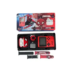 GENERICO - Combo Reloj Inteligente Para Niños Con Audifonos y Consola