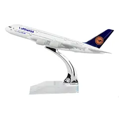GENERICO - Avion Aircraft Model Airbus A380 Lufthansa a escala 1400