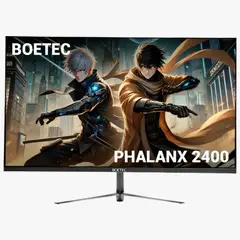 GENERICO - Monitor Gaming Boetec Phalanx 2400 Curvo 24’’ con parlante incluido