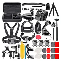 INNOVA - Kit Accesorios Gopro 50 En 1 Profesional Universal Para Cámaras Deportivas Innovo