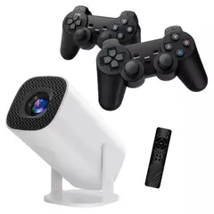 GENERICO - Proyector P300 Wifi 5G Android Game Con 2 Controles EH
