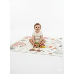 GENERICO - Tapete Grande Plegable - Doble Faz Para Bebé 200x180 Cm