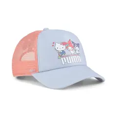 PUMA - Gorra Deportiva Original X Hk&Fr Trucker Jr Lila Niños