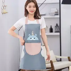 CHINA - Delantal de cocina impermeable Anti-aceite Cocina -paños Laterales