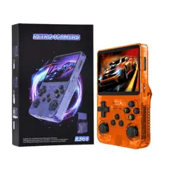 GENERICO - Consola Portátil Retro R36S con 15000 Juegos, Pantalla