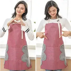 CHINA - Delantal de cocina impermeable Anti-aceite Cocina -paños Laterales