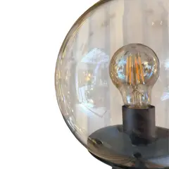 GENERICO - Lámpara de Aplique Decorativo Keimi Negro 1 Luz