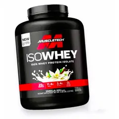 MUSCLETECH - Proteína IsoWhey 5lb de Vainilla