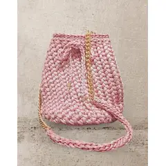 GENERICO - Bolso Encanto Palo de Rosa - Bolso Artesanal tejido en crochet
