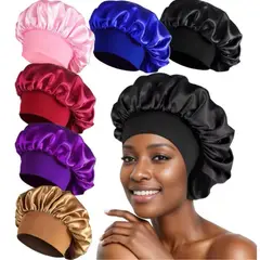 GENERICO - GORRO DE SATIN PARA EL CUIDADO DEL CABELLO ANTIFRIZZ