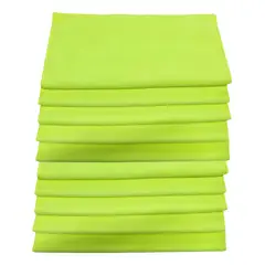 GENERICO - Set Toallas Microfibra X 10 Ultra Absorbente Uso Profesional