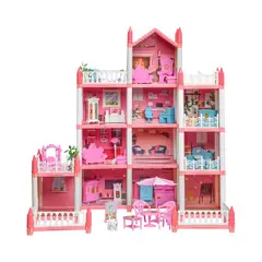 MONKEY BRANDS - Casa de Muñecas 12 Habitaciones Dream Girl