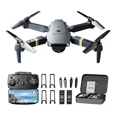 GENERICO - Dron E99 Incluye Cámara Dual Y Dos Baterías Hd 1080mp + Control