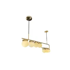 GENERICO - Lámpara de Techo Oulu con Diseño Moderno en Herradura con 7 Luces