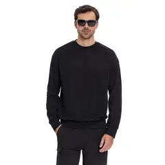 TOTTO - Buzo Sudadera Shabaout Negro Para Hombre