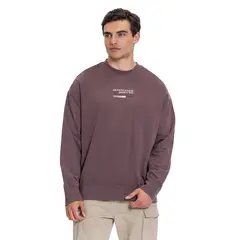 TOTTO - Buzo Sudadera Shabaout Cafe Para Hombre