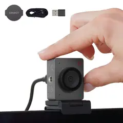 OBSBOT - Webcam Full HD Meet SE con IA Space Gray autoencuadre control por gestos