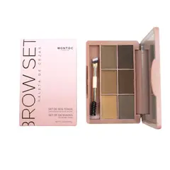 GENERICO - Paleta De Cejas X6 Tonos Cejas Definidas Y Naturales