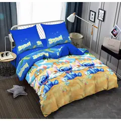 SIRENITAS - Juego de sabanas Azul Infantil Stitch