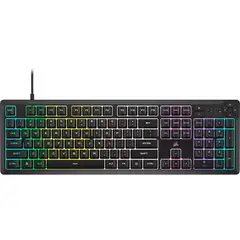 CORSAIR - Teclado K55 CORE RGB Ergonomía Superior con Respuesta Precisa
