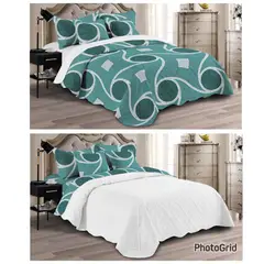 ELEGANT - Edredon Doble Faz para Cama Doble de 1.40 m. Prensado y Termosellado