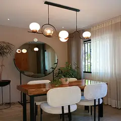 GENERICO - Lámpara Moderna de Techo Kotka 5 Cristales