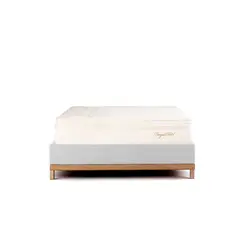 ESSENZA - Set Base + Colchón Essencial Royal Cloud King Gris Claro -