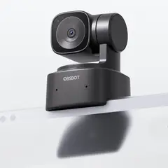 OBSBOT - Cámara Web PTZ Tiny SE con IA, 1080p 100 fps, micrófono integrado