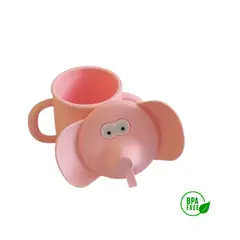 GENERICO - Vaso Antiderrame Para Bebé Con Pitillo