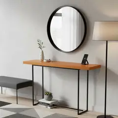 GENERICO - Recibidor Eneas 100cm x 40cm Formica y metal