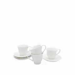 AMBIENTE GOURMET - Pocillo y plato julieta 170ml setx4