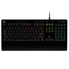 LOGITECH - Teclado G213 RGB Membrana Diseño Sólido y Construcción Duradera