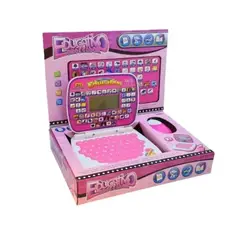 GENERICO - Mini computador Rosado Didáctico Inteligente Para Niños Inglés Español