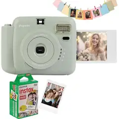 AMERICAN GENERICS - Cámara Instantánea Pototo a Color + Cartucho de 20 Hojas