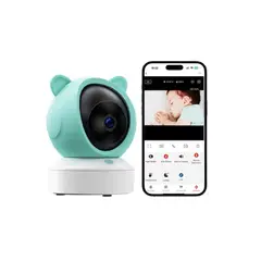 AMERICAN GENERICS - CÁMARA MONITOR PARA BEBÉ WIFI VISIÓN REMOTA DESDE TU CELULAR