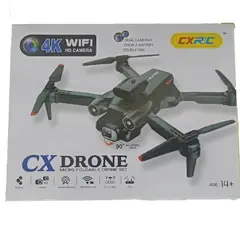 GENERICO - Drone CX 4K WiFi con Cámara Dual y Diseño Plegable
