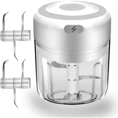 GENERICO - Mini Procesador De Alimentos Eléctrico Picatodo Portable Usb